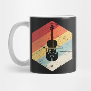 Retro 70s Cello Icon Mug